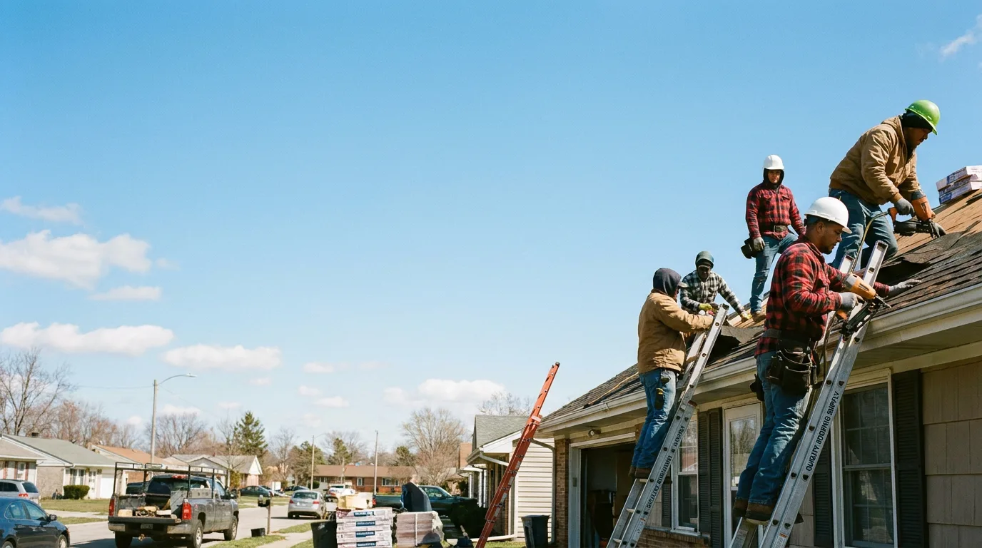 Roofing in Slaughters, KY near me